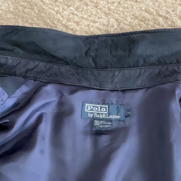 Men’s Leather/Suede Jacket Good Condition Size Large - Picture 8 of 8